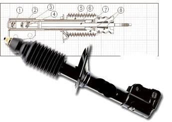 96 Nissan maxima rear shocks #8