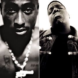 tupac with biggie