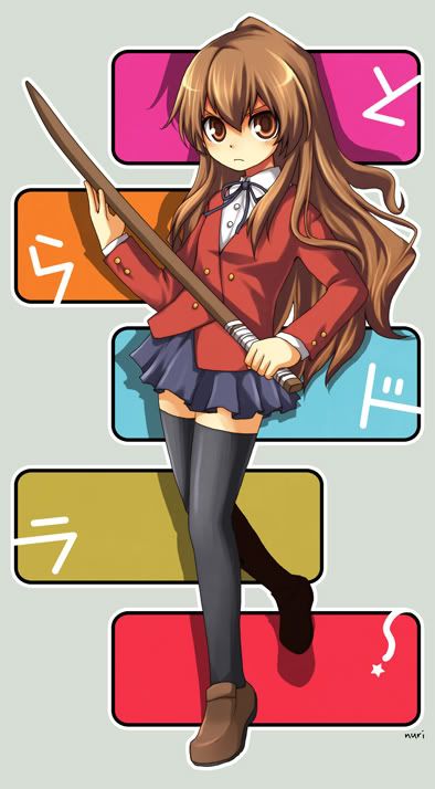 ToraDora___Aisaka_Taiga_by_nuriko_k