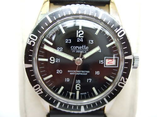 corvette watch vintage