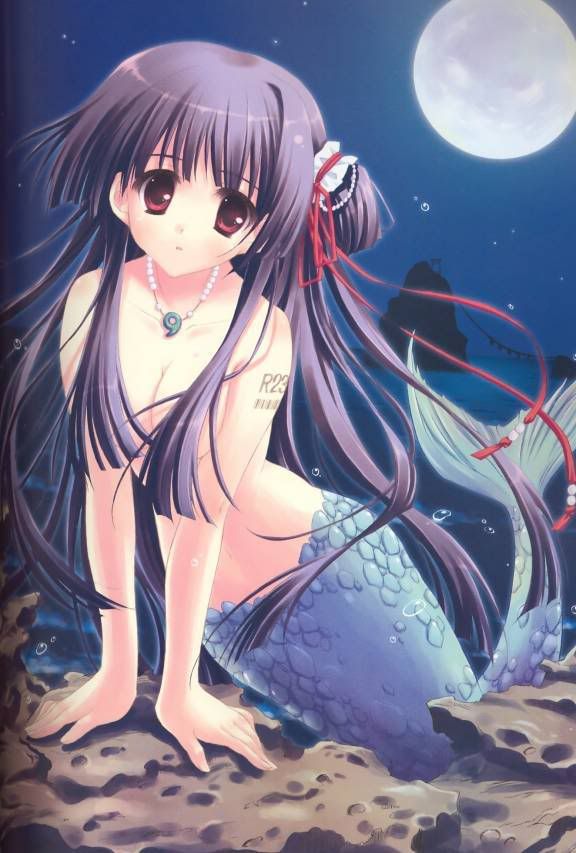 cute anime mermaid wallpaper