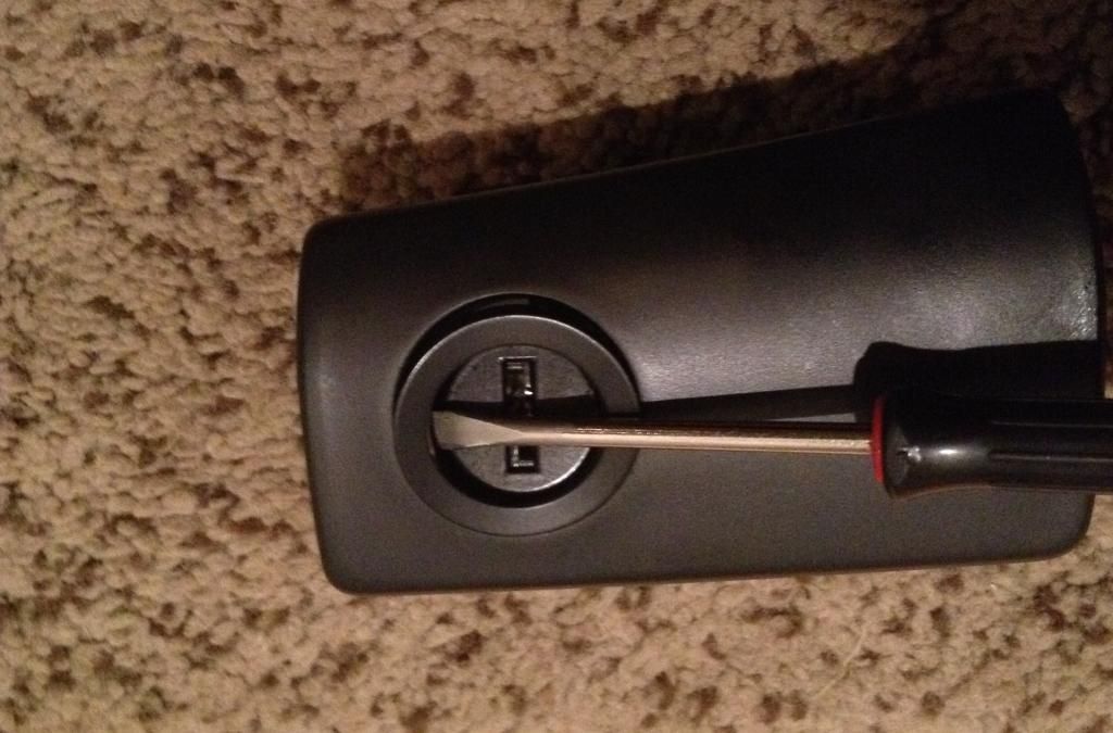 Glove box lock cylinder replacement