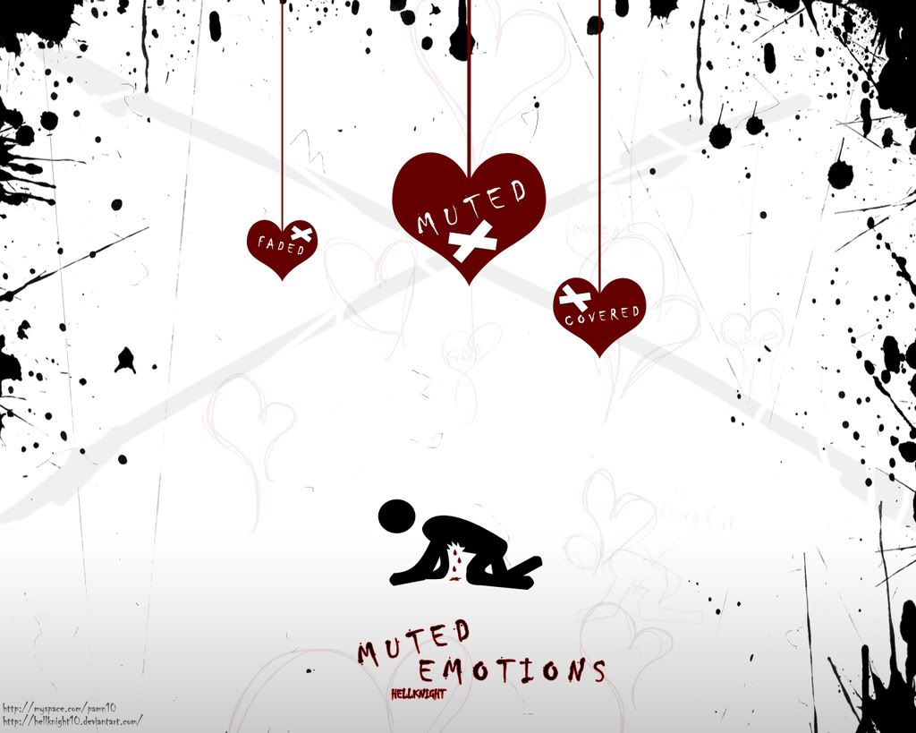 Muted_Emotions_Wallpaper_by_Hellkni.jpg Love Hurts