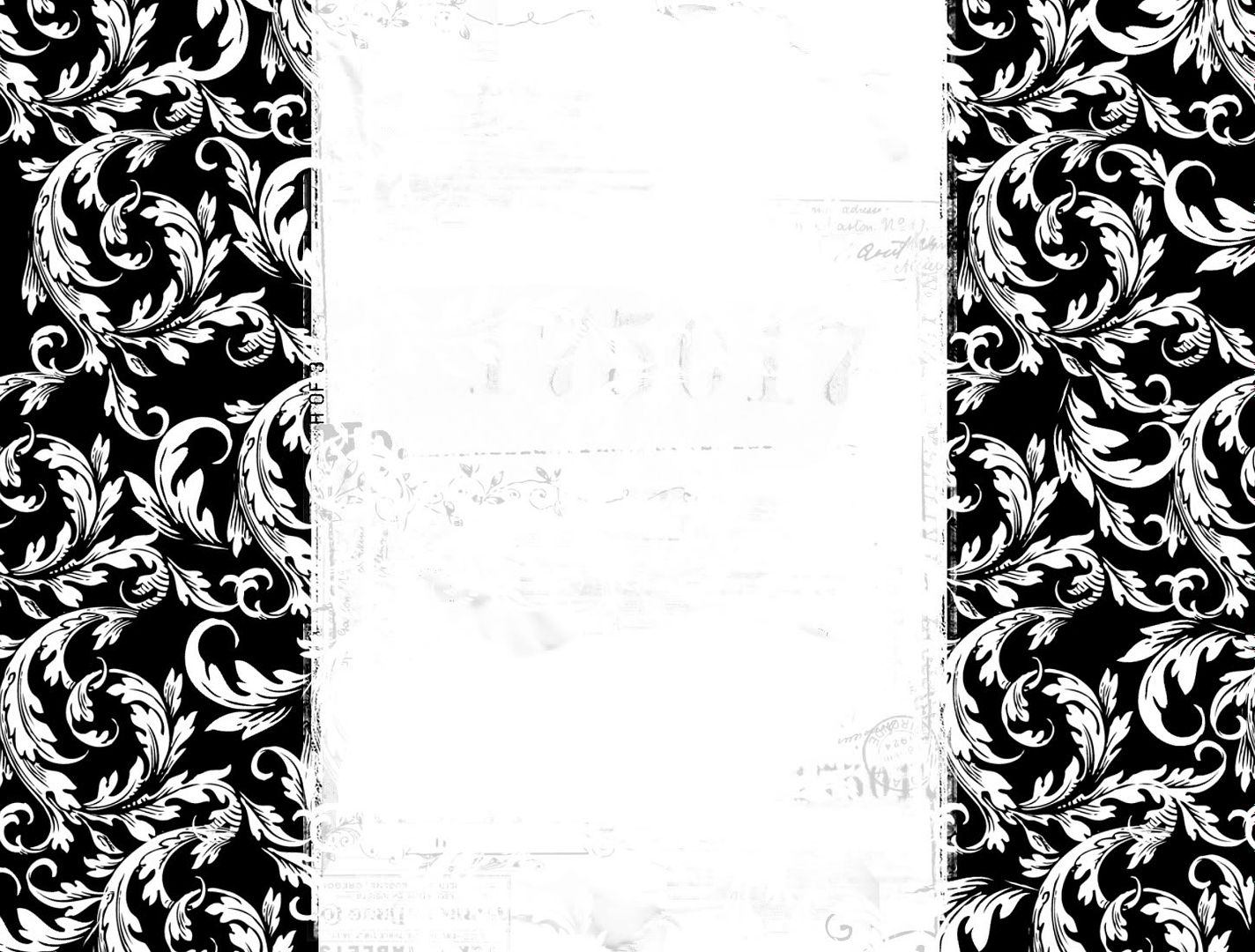 black white damask wallpaper