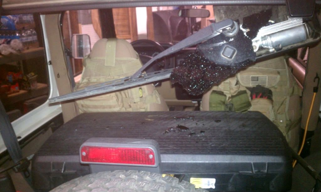 Rear window exploded