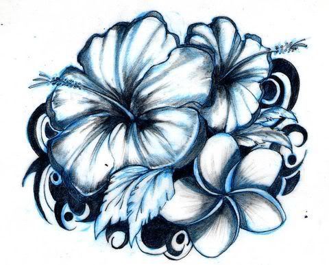 Flower-Tattoos.jpg hawai flower tattoo