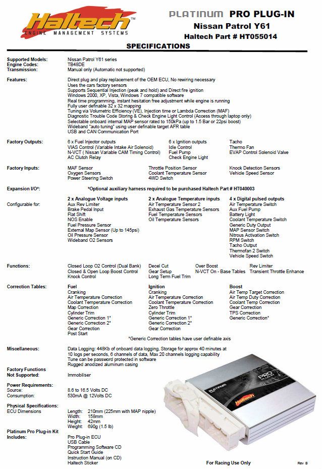 Nissan patrol tb48 ecu #5