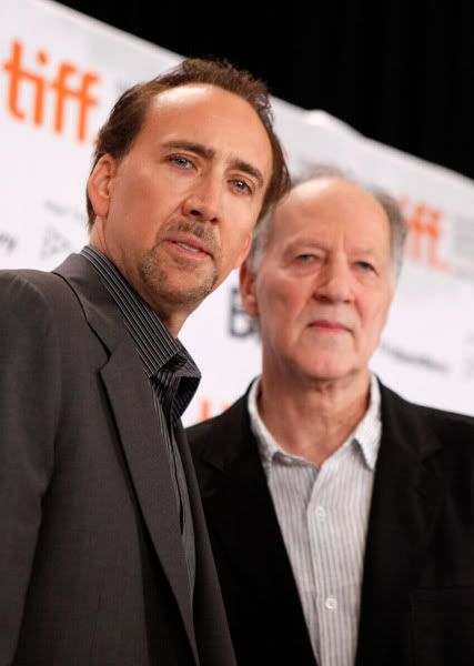 Nicholas Cage and director Werner Herzog at TIFF '09 Pictures, Images and Photos