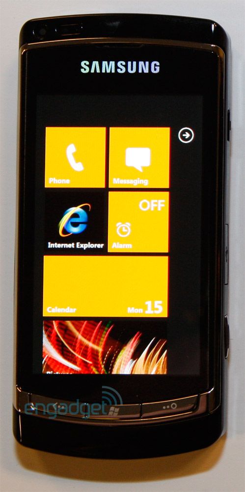 Samsung WinPho7 mobile