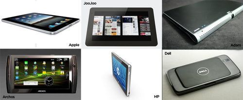 Apple iPad compared against 5 other upcoming slates