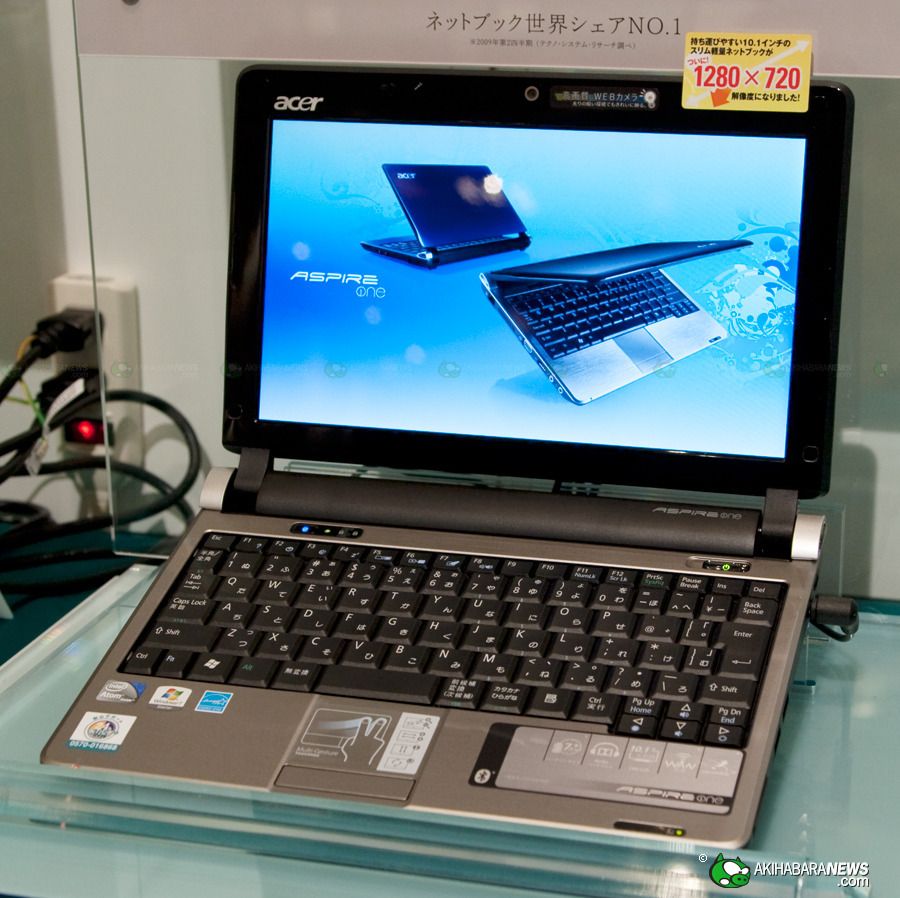 Acer announces Aspire One D250 netbook with Windows 7