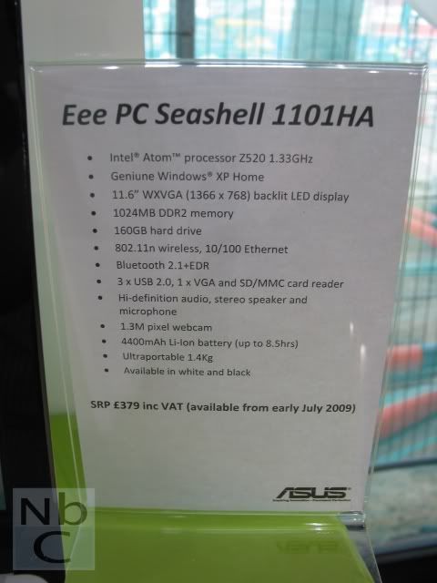 Asus Eee PC 1101HA