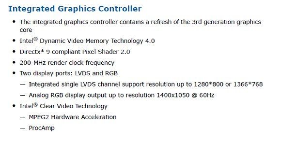 Intel N400 Pine Trail