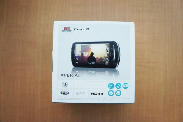 Xperia pro unboxing pictures