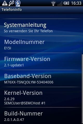 Android 2.1 update now beaming out to Xperia X8 handsets