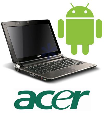 Acer dual-booting netbook