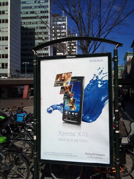 Xperia X10 marketing campaign 