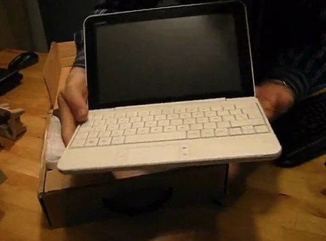 HP Compaq Airlife 100 smartbook unboxed