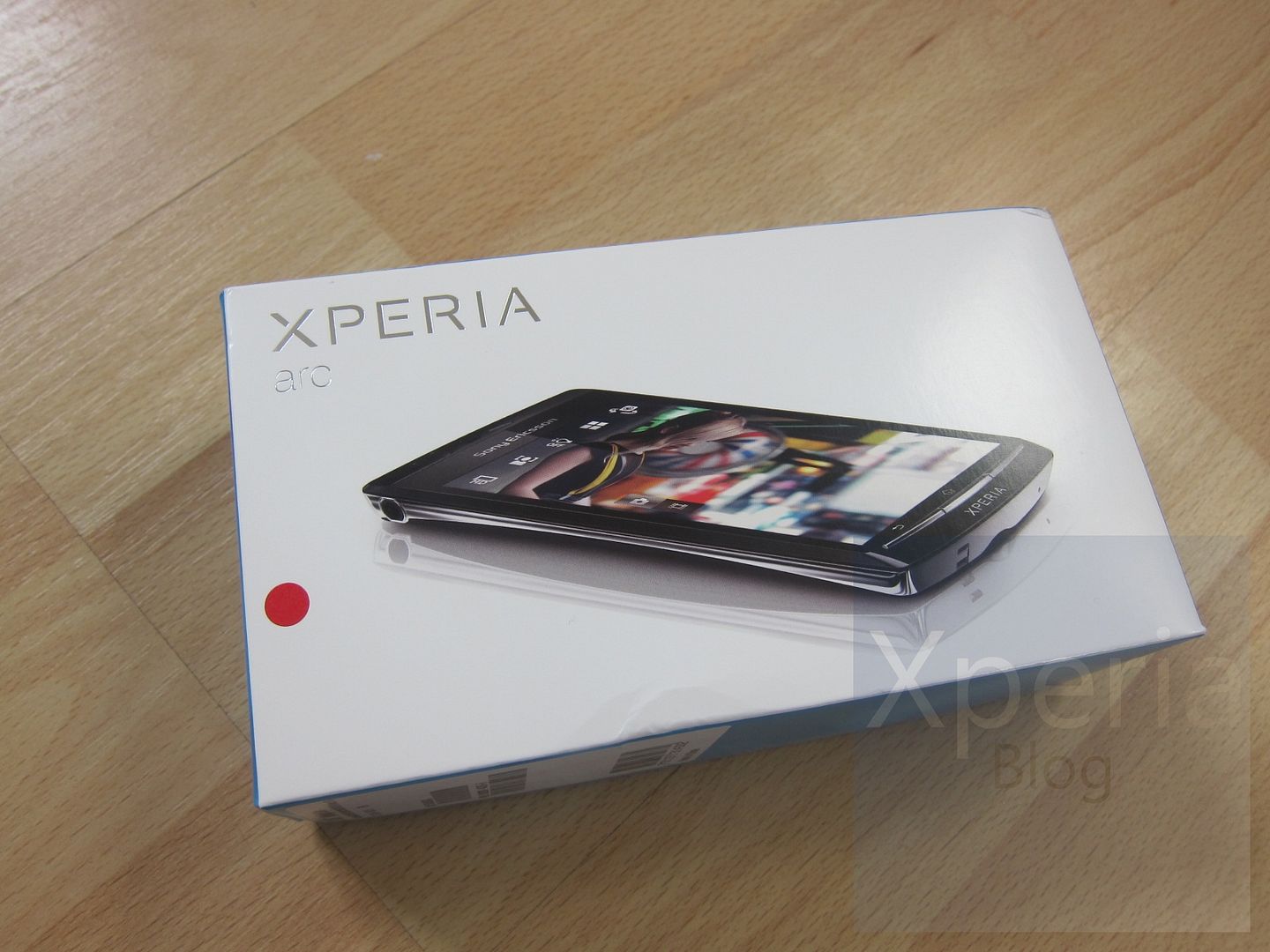 Xperia arc unboxing pics