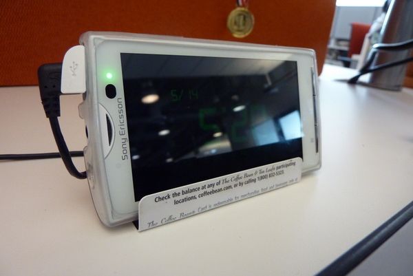 DIY stand for Xperia X10