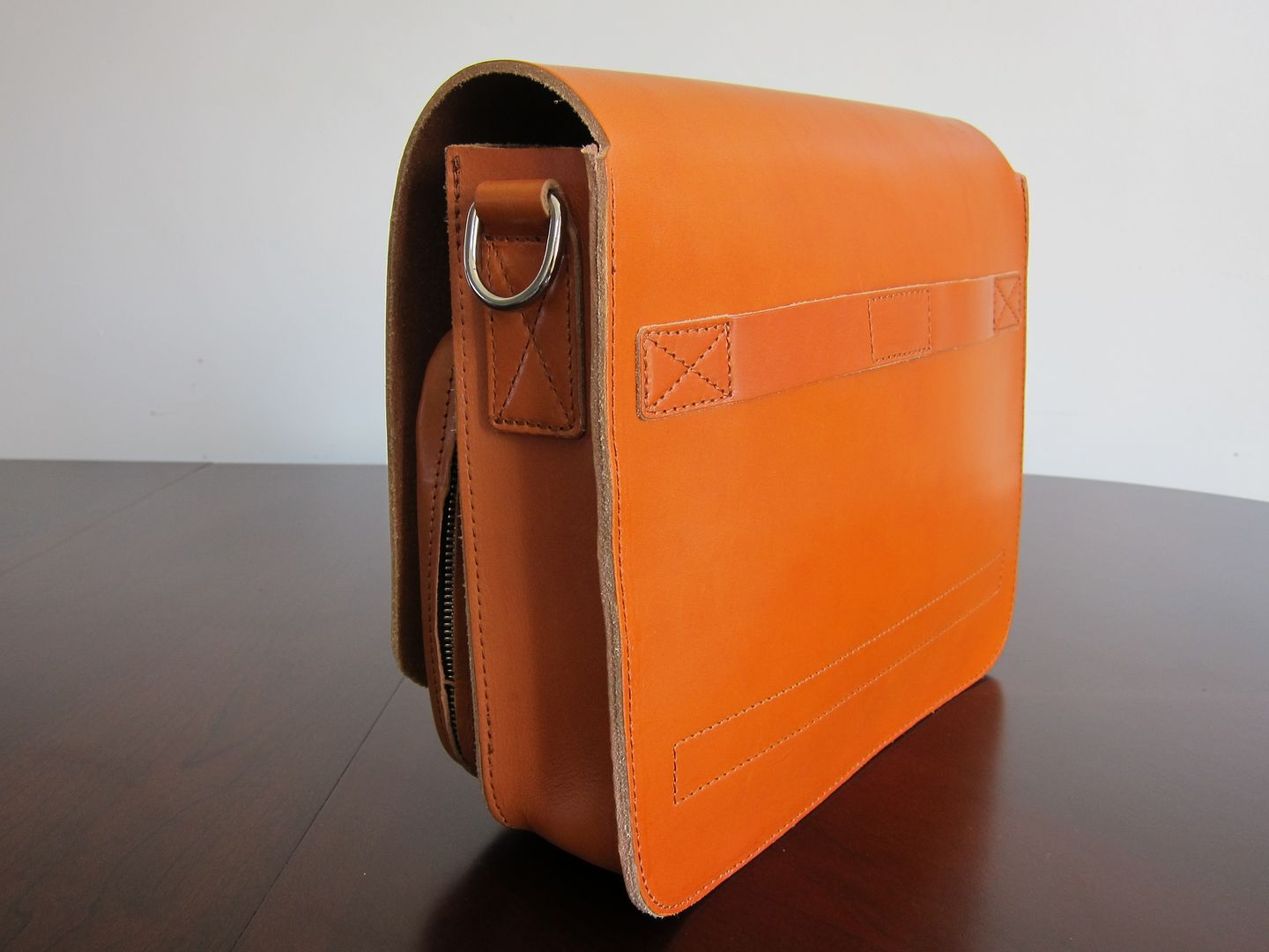 Two23 Leather Netbook Messenger Bag