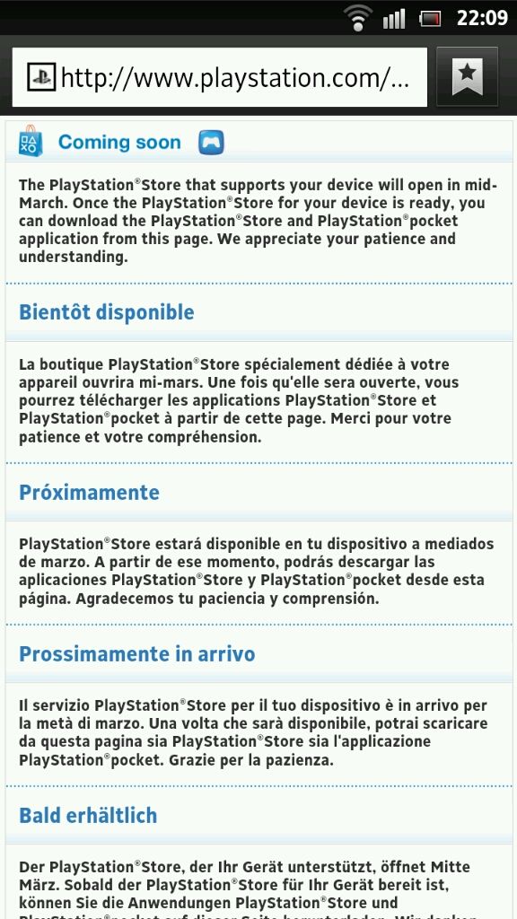 Playstation Store coming to Xperia S