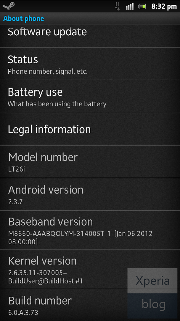 6.0.A.3.73 firmware rolling out on Xperia S