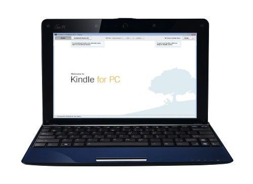 Amazon Kindle pre-installed on Asus Eee netbooks 