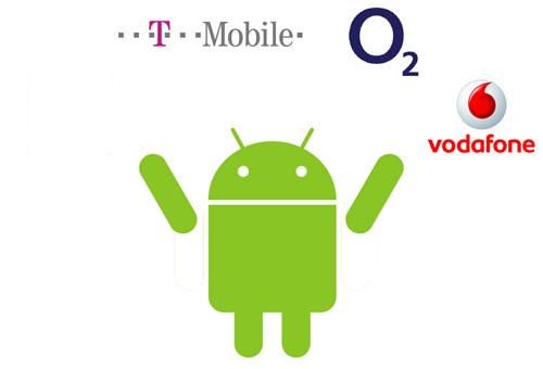 O2, T-Mobile, Vodafone