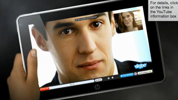 HP Slate teaser video