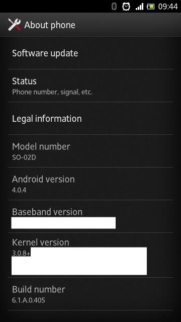 Xperia S ICS update