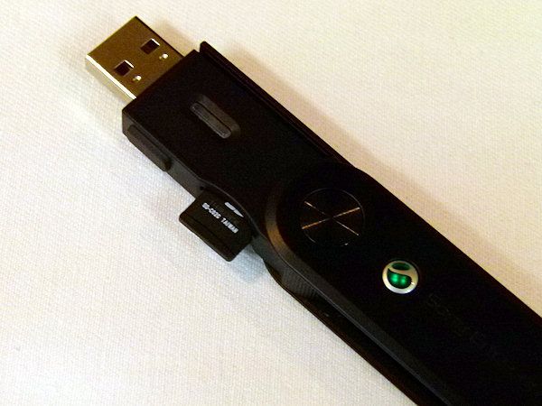 Xperia NX’s microSD card reader pictured 