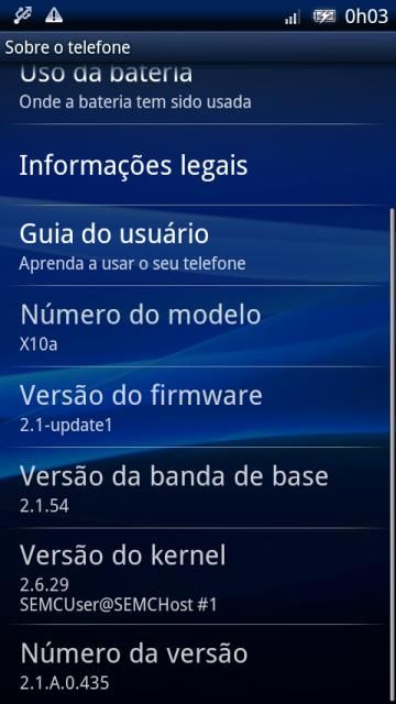 New Xperia X10 firmware 2.1.A.0.435