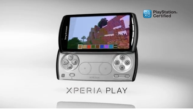 Minecraft teaser for Xperia PLAY
