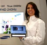 Samsung demos low-power 10-inch HD netbook display