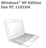 Asus Eee PC 1101HA English manual