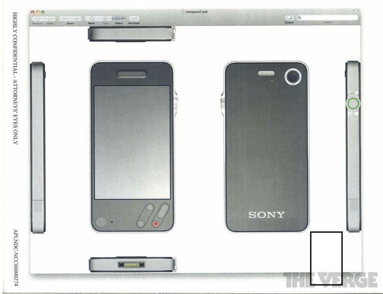 Apple took inspiration from Sony when designing the iPhone