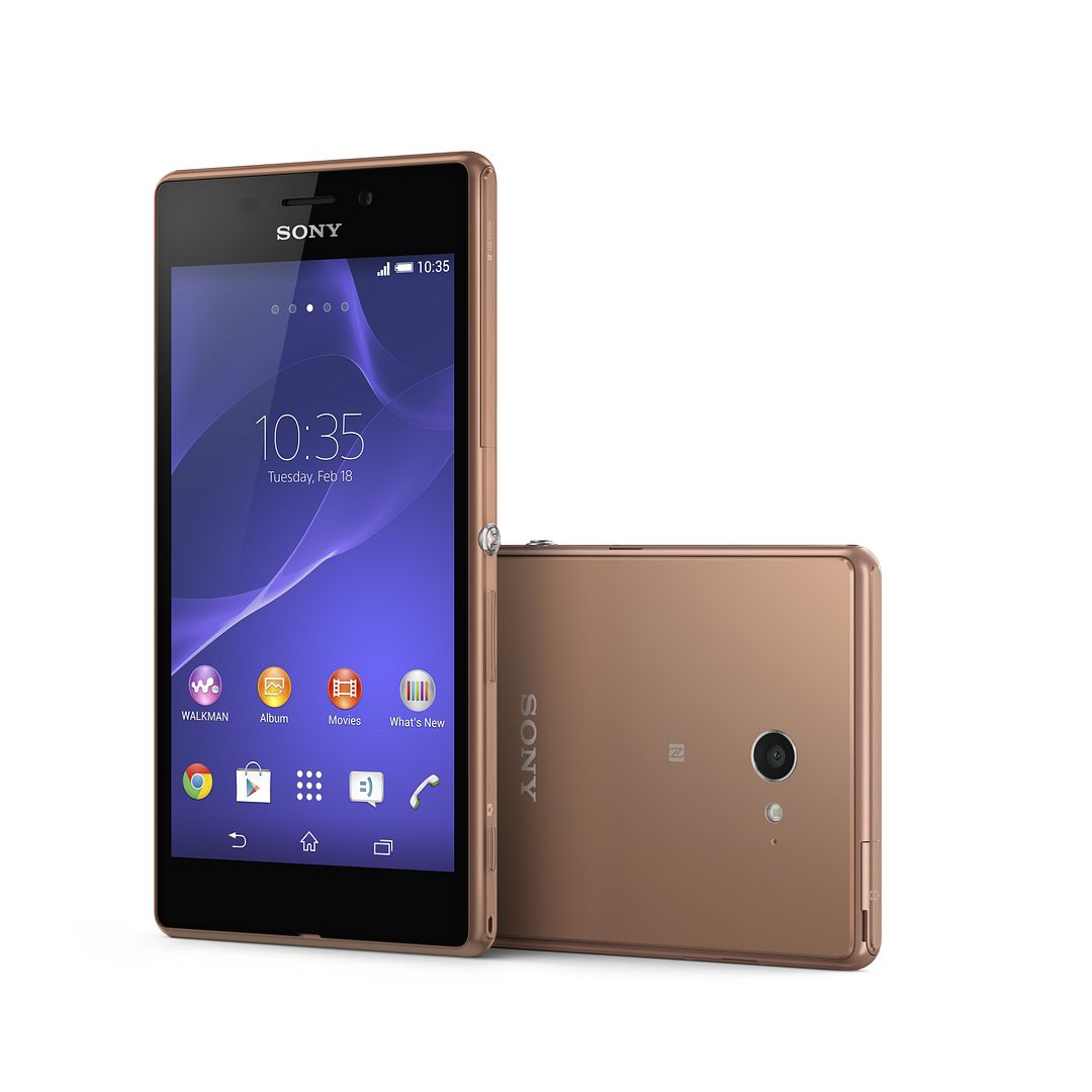 Xperia M2 Aqua Copper
