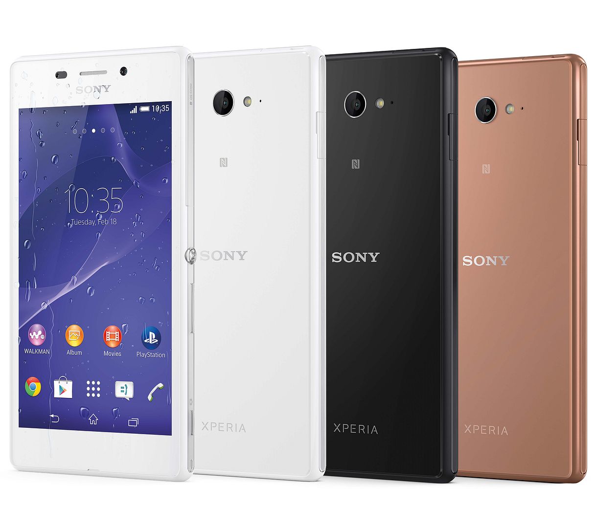Xperia M2 Aqua Copper