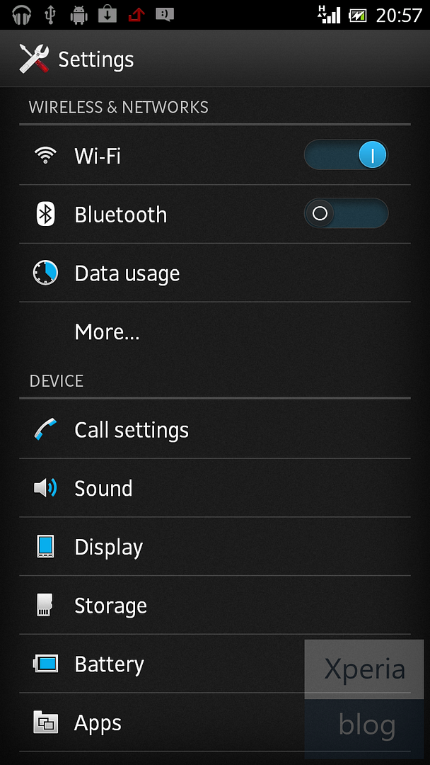 Xperia S ICS firmware