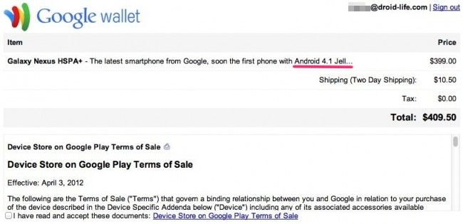 Android 4.1 will be Jelly Bean confirms Google Play Store