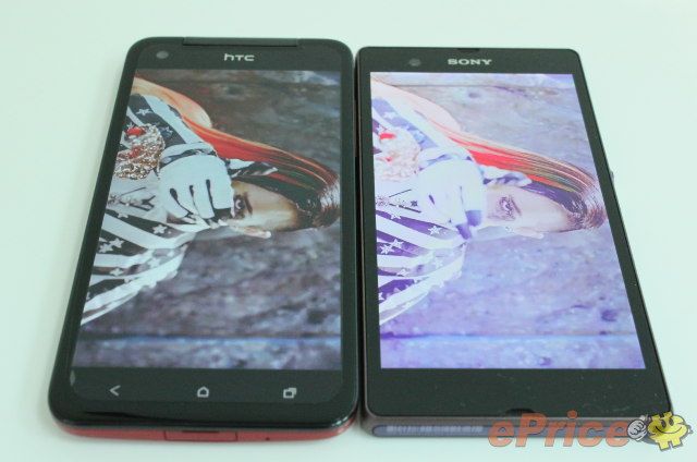 Xperia Z versus HTC Butterfly