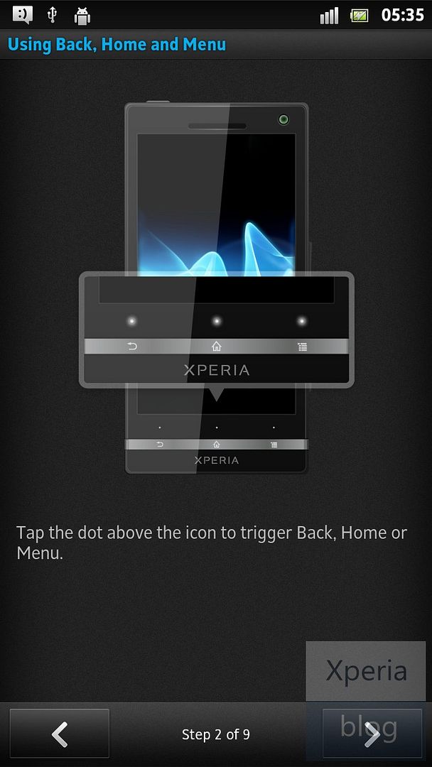 Xperia S Screenshot