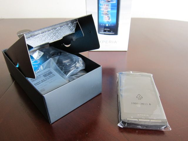 Xperia X10 unboxed