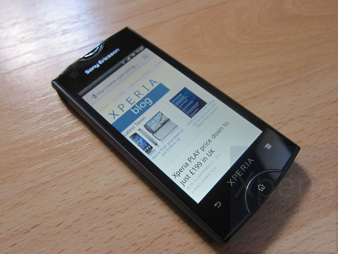 Xperia ray Review
