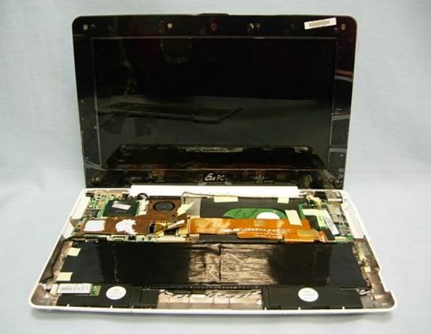 Asus Eee PC 1008HA Internals