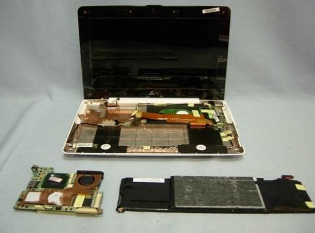 Asus Eee PC 1008HA Internals