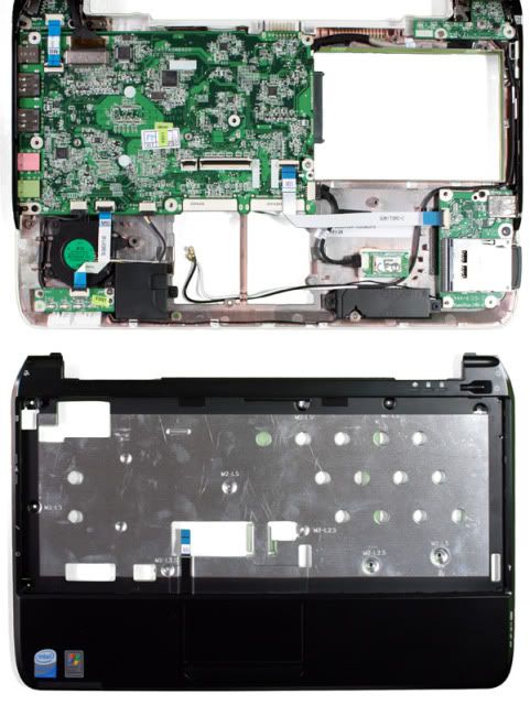 Acer Aspire One 751 dismantled