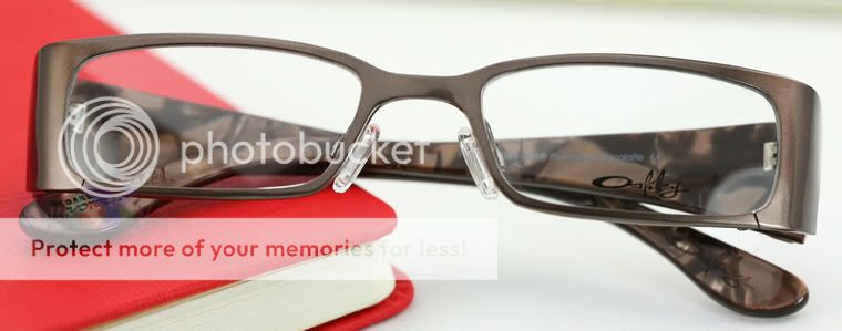 OAKLEY UNPREDICTABLE Titanium Acetate Eyeglasses RX Frames Chocolate 