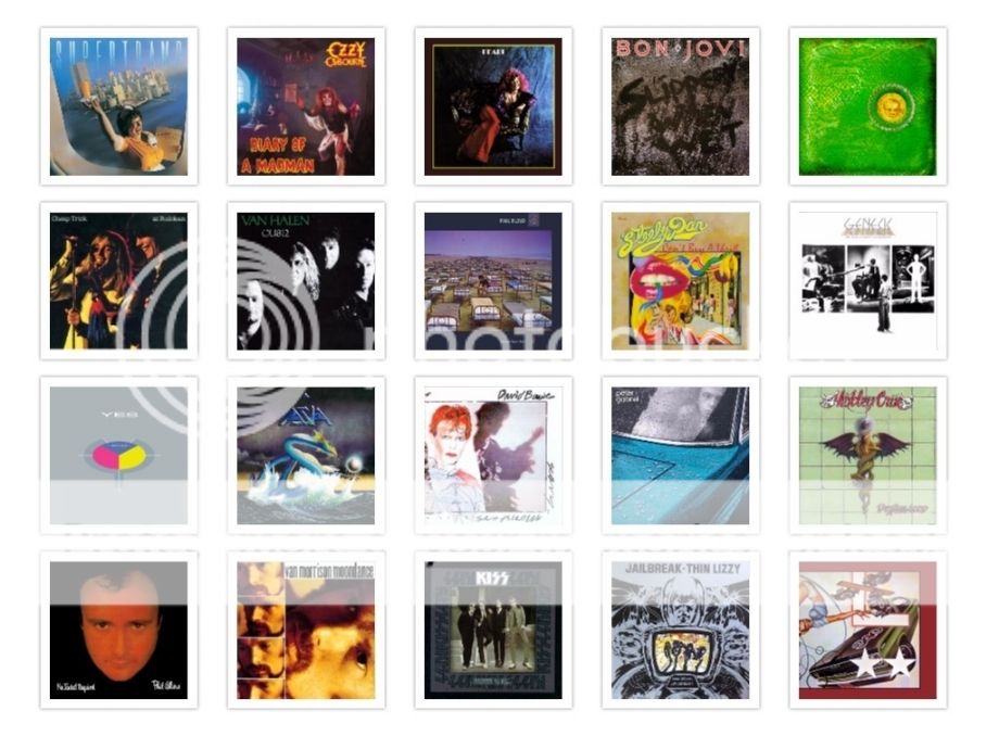 Albums 1970-89 Quiz - By jluce121